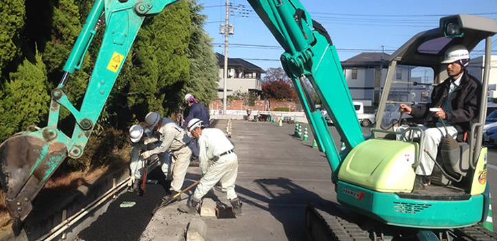 群馬県前橋市建設業・土木作業・現場監督求人情報